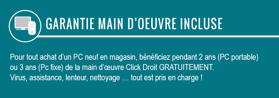 garantie main d'oeuvre